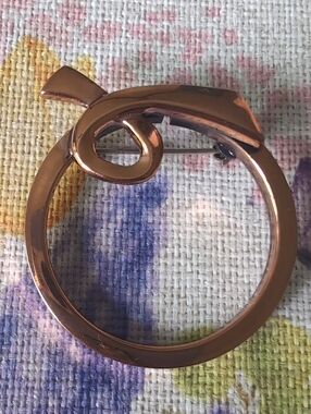 Vintage Renoir Circle Of Love Brooch - Excellent Condition
